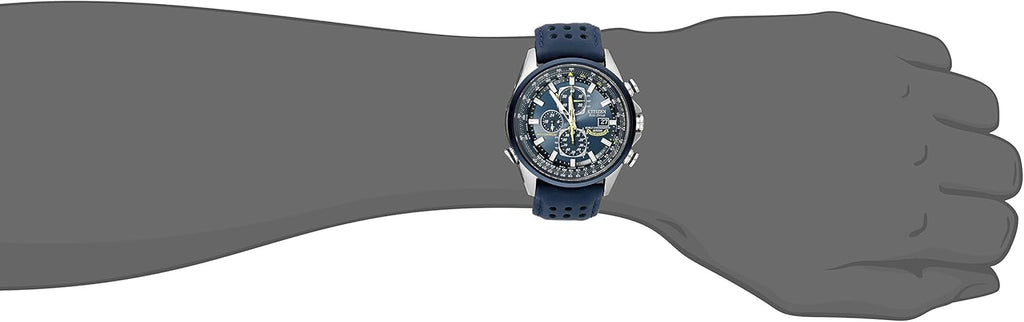 Citizen Men's Eco-Drive Sport Luxury World Chronograph Atomic Time Keeping Watch