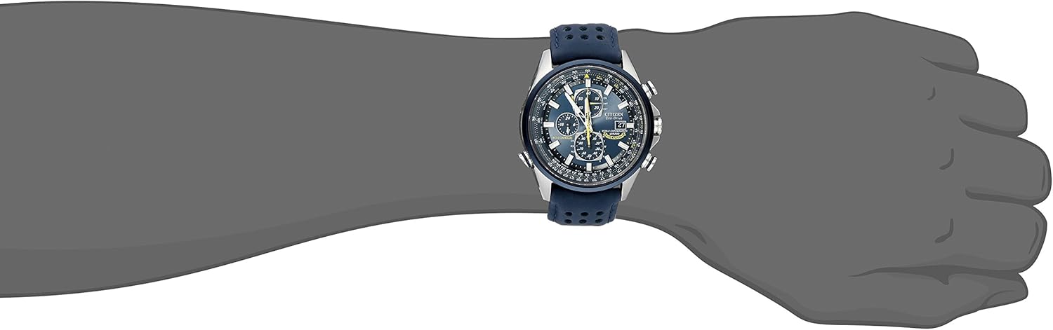 Citizen Men's Eco-Drive Sport Luxury World Chronograph Atomic Time Keeping Watch