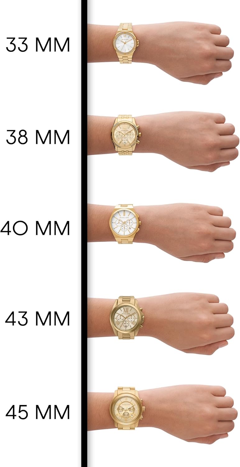 Michael Kors Bryant Chronograph Women's Watch, Stainless Steel and Pavé Crystal Watch for Women